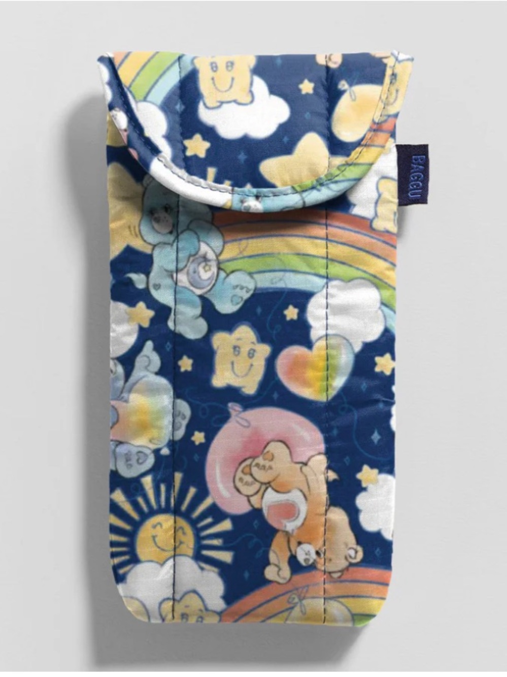 Puffy Glasses Sleeve - Little K Clothing x BAGGU x Vintage Care Bear Style